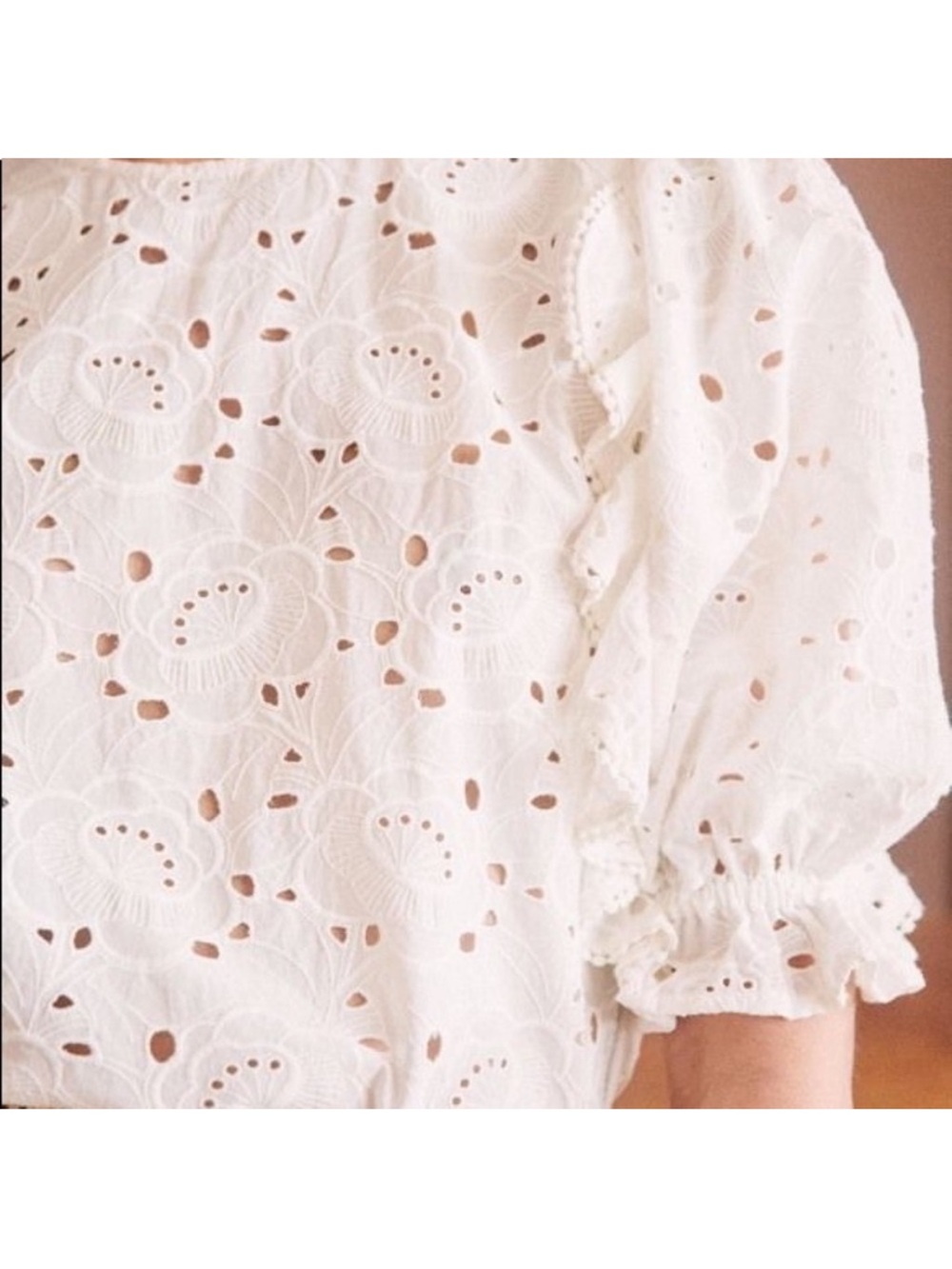 SEZANE Yaelle Blouse Size 42 Size 10 NWT - Picture 3 of 14